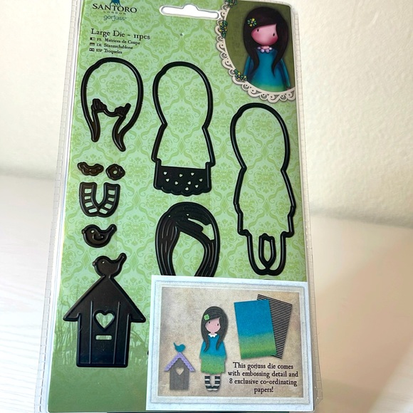 Large Die Cuts Santoro Gorjuss NEW - Picture 1 of 4
